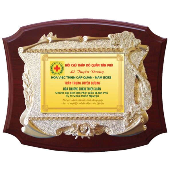 Biểu trưng Lễ tuyên dương tri ân việc thiện