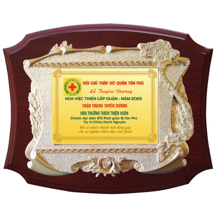 Biểu trưng Lễ tuyên dương tri ân việc thiện