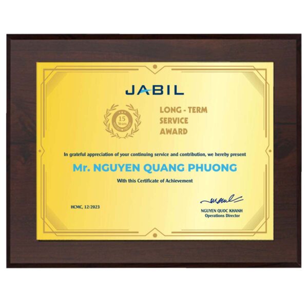 Bảng vinh danh nhà lãnh đạo cao cấp