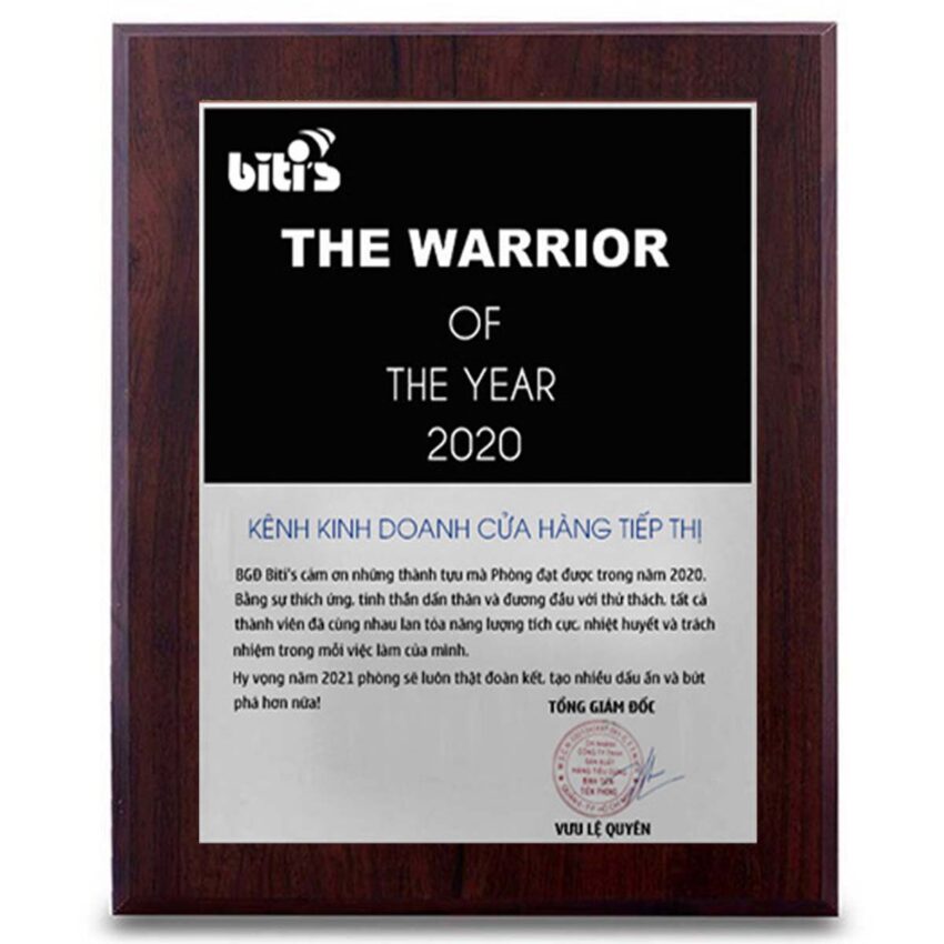 Bảng vinh danh hiện đại