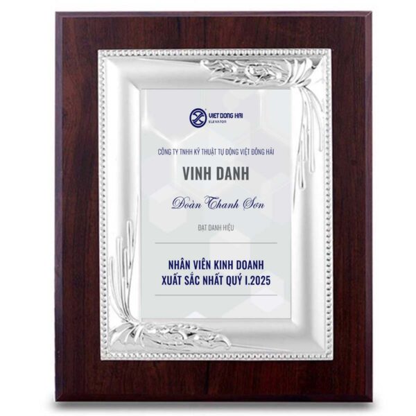 Biểu trưng khen thưởng nhân viên