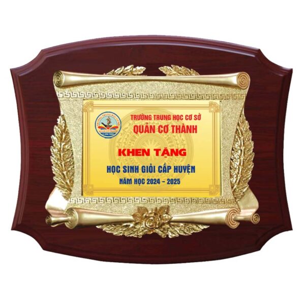 Bảng vinh danh học sinh giỏi cấp huyện