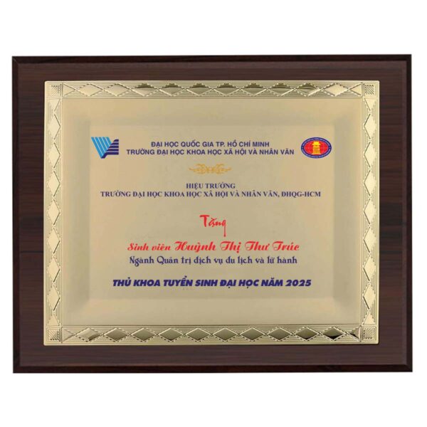 Bảng tôn vinh thủ khoa đại học