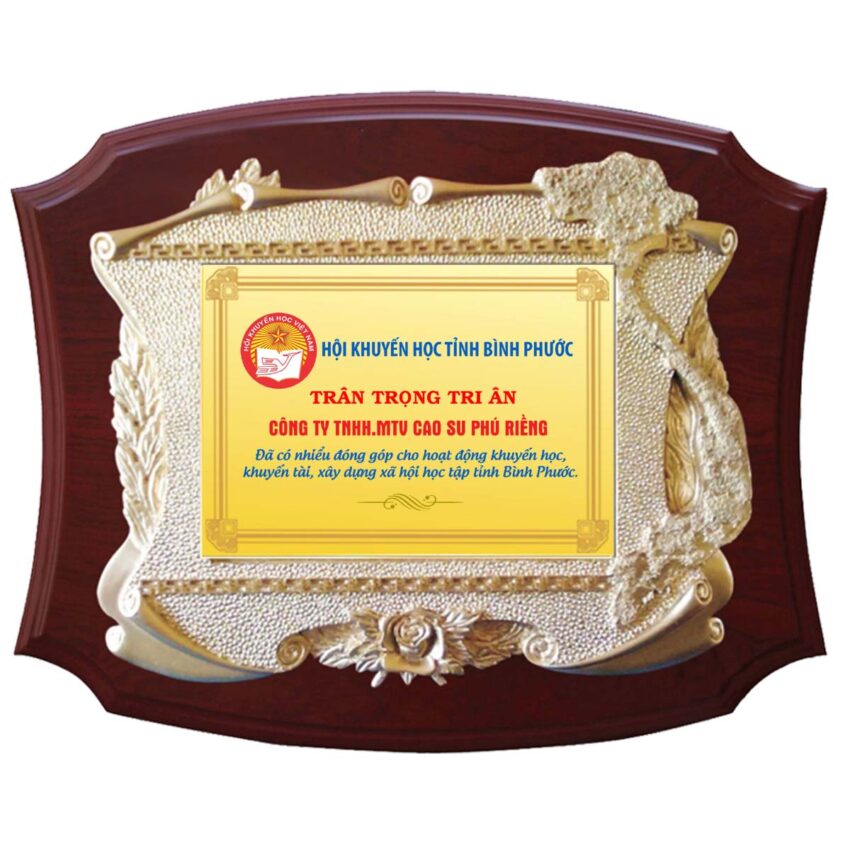 Bảng tôn vinh hoạt động khuyến học