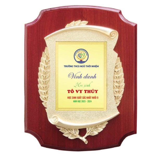 Kỷ niệm chương khen thưởng học sinh giỏi